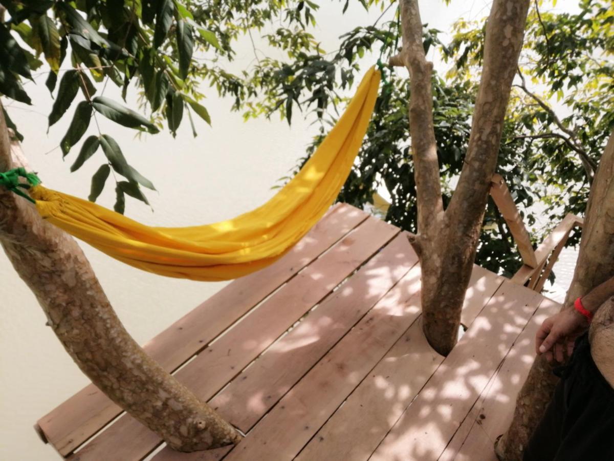 Fandee Island Treehouses & Ziplines - Tad Lo, Bolaven Loop Pakse Ban Kiangtat Eksteriør bilde